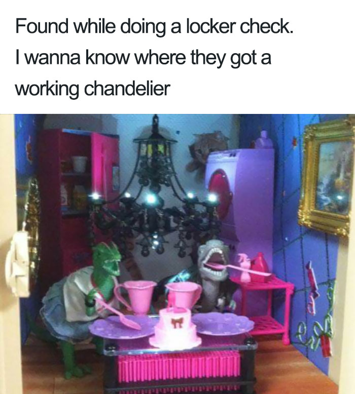 I Wanna Know Where They Got A Working Chandelier